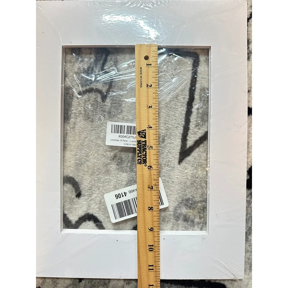 yeestone 10 Pack White Picture Frame Artwork‎ Display Holder for Home Decor